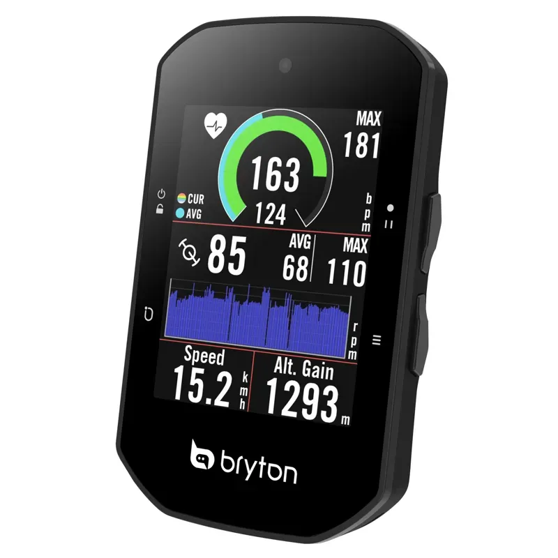  Bryton S500T GPS Cycle Computer Bundle With Speed and Cadence and Heart Rate