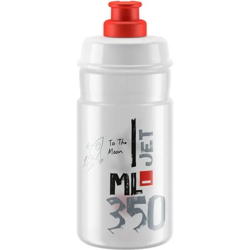 Elite Jet 66mm Youth Bottle 350ml In Red/Clear