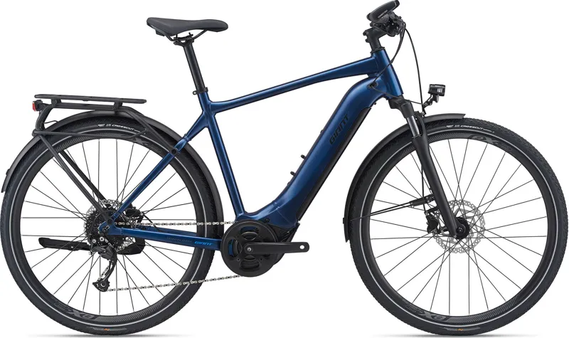 2021 Giant Explore E+ 2 Electric Bike in Blue-1