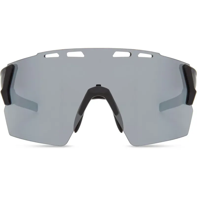 Madison Stealth Silver Mirror Lens Sunglasses in Black-3