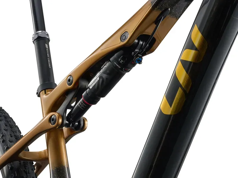 Liv Pique Advanced SL 0 Mountain Bike In Raw Carbon/Steampunk-2