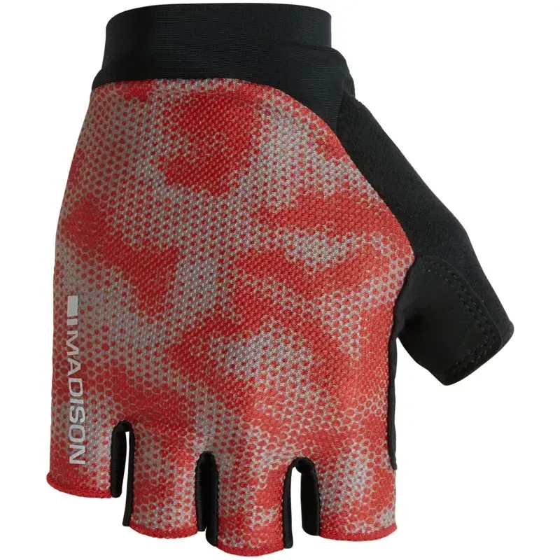 Madison Flux Performance Mitts in Mineral Red