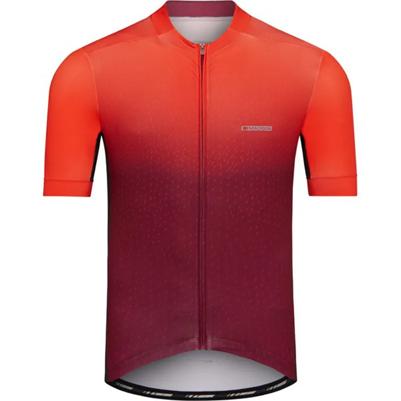 Madison Sportive Short Sleeve Mens Jersey in Red