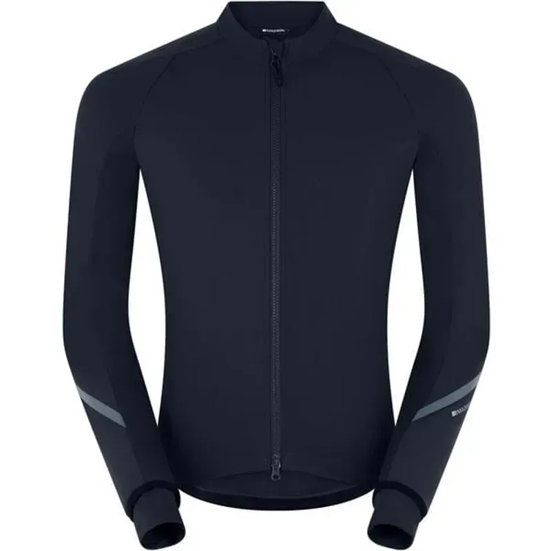 Madison DTE Men's Isoler Thermal Long Sleeve Jacket In Black