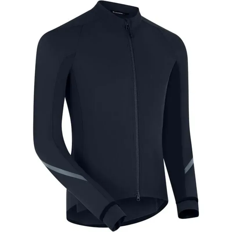 Madison DTE Men's Isoler Thermal Long Sleeve Jacket In Black-1