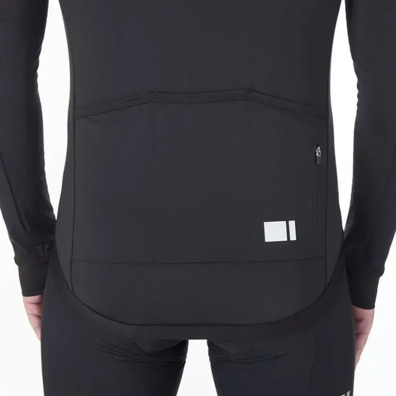 Madison DTE Men's Isoler Thermal Long Sleeve Jacket In Black-2