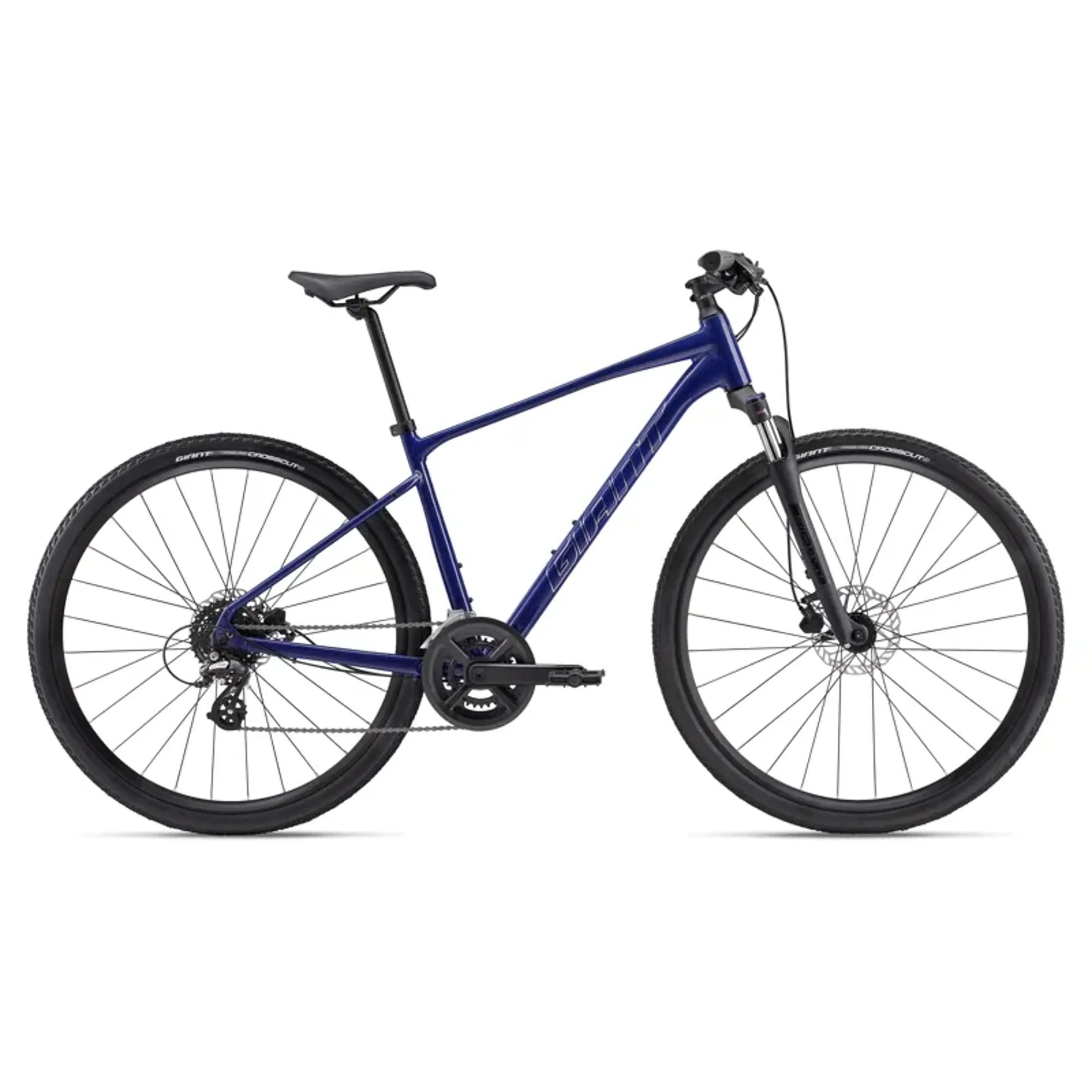 Giant Roam Disc Hybrid Bike in Permance Blue - Main Image