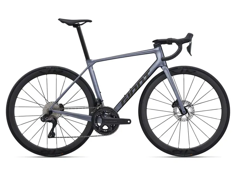 Giant TCR Advanced Pro 0-Di2 Road Bike In Gloss Mercury/Lightning