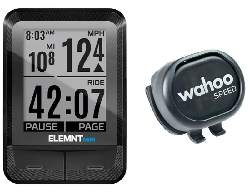 Wahoo Elemnt Mini Bike Computer With RPM