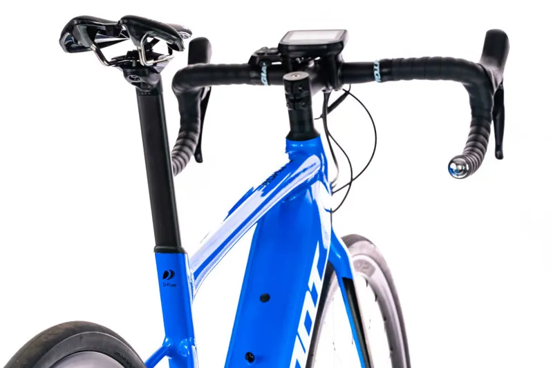 2020 Giant Road E+ 1 Pro Electric Road Bike in Blue-5