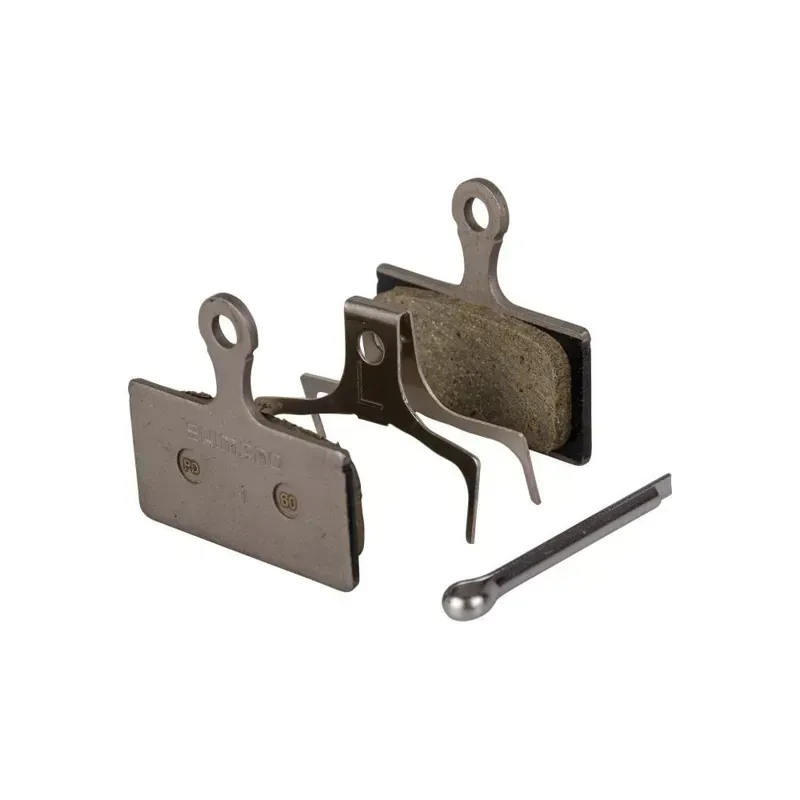 Shimano Spares BRBX G03S Resin Pad and Spring Steel Back in Silver