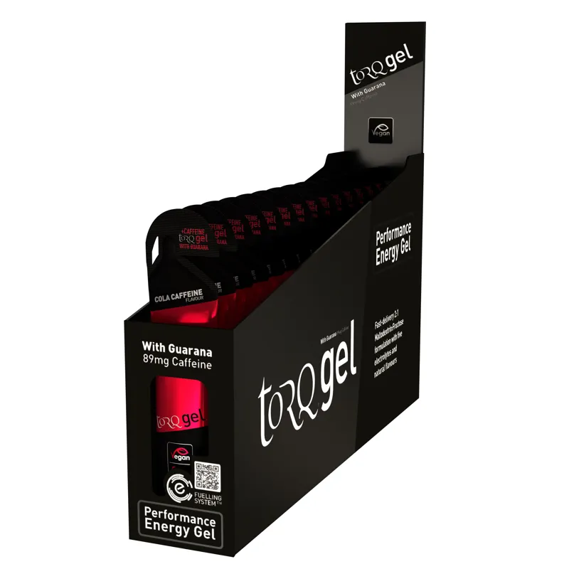 Torq Energy Gel With Guarana - Caffeinated 45g COLA WITH GUARANA size